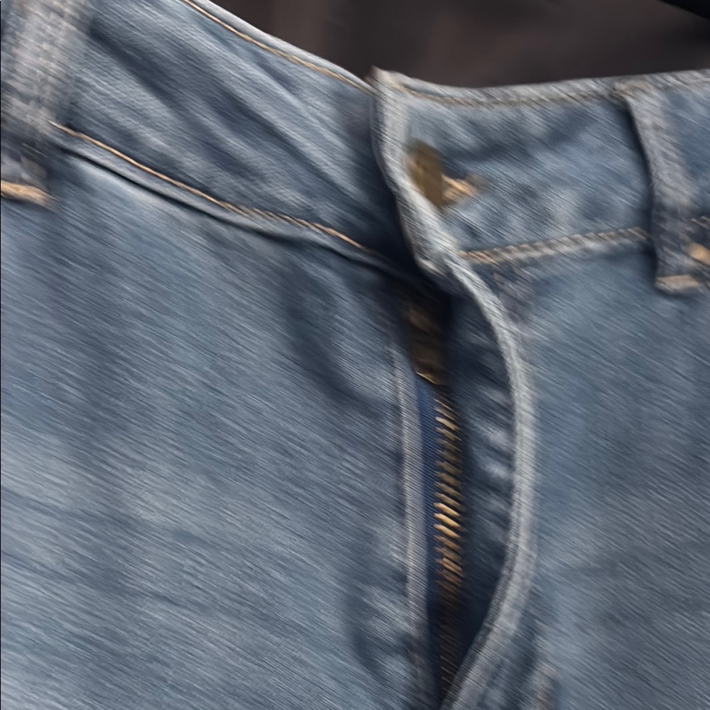 Classic Blue Distressed Ankle Jeans - Picture 10 of 15
